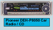 Pioneer DEH-P8050 Car Radio / CD