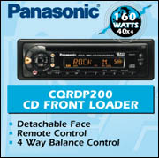PAnasonic - CQRDP200 CD Front Loader