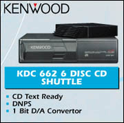 Kenwood - KDC 662 6 Disc CD Shuttle