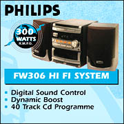 Philips - FW306 Hi Fi System