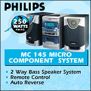 Philips - MC 145 Micro Component System