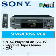 Sony - SLVGA30SG VCR